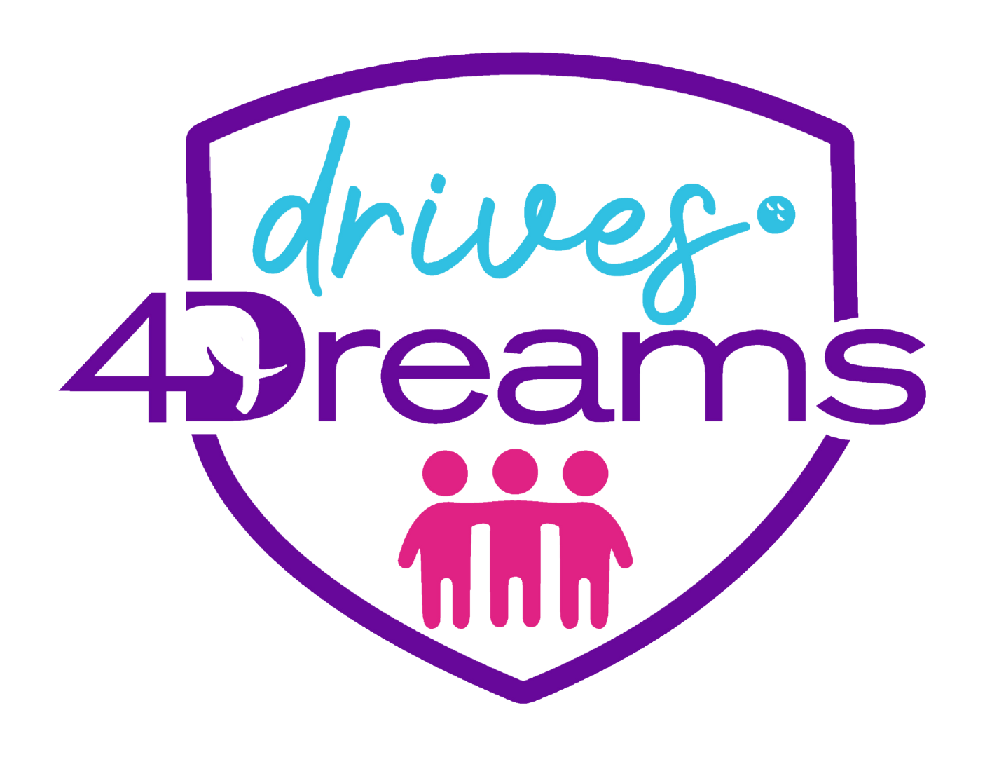 A logo of the driver 4 dreams team.